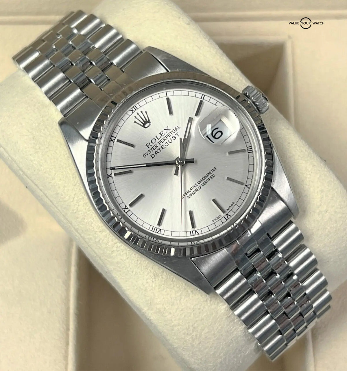 Rolex DateJustπ Silverπ€