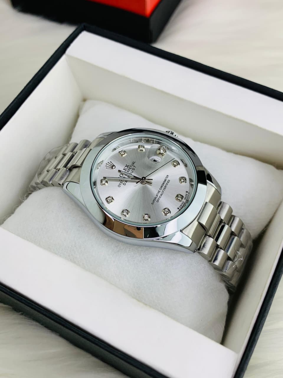 Rolex DateJust👑 Silver🤍