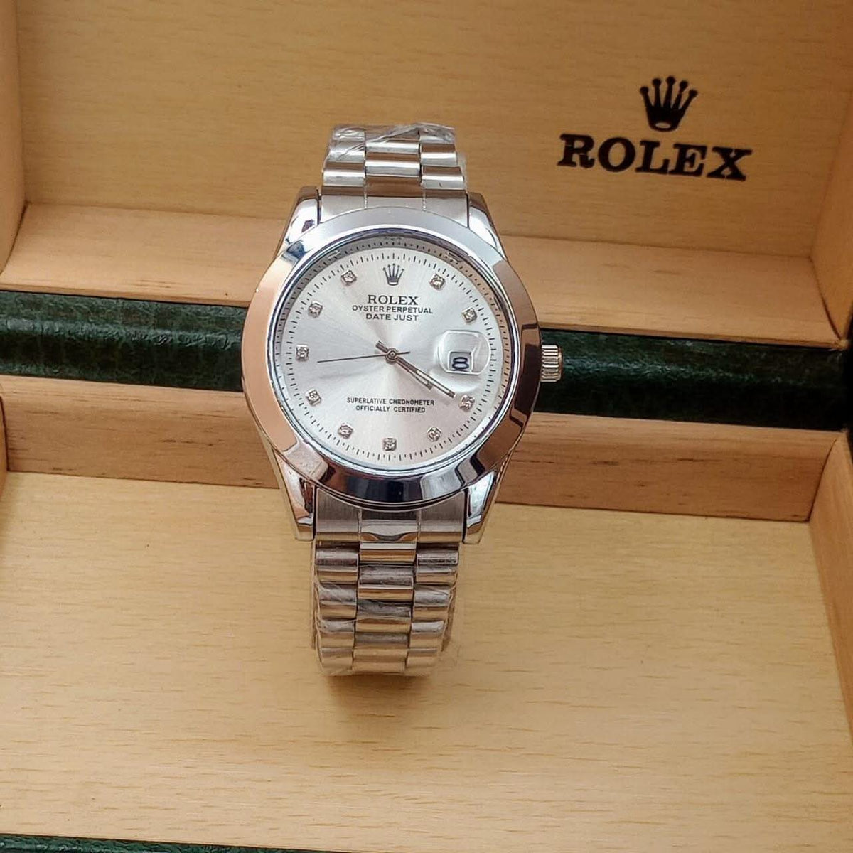 Rolex DateJust👑 Silver🤍